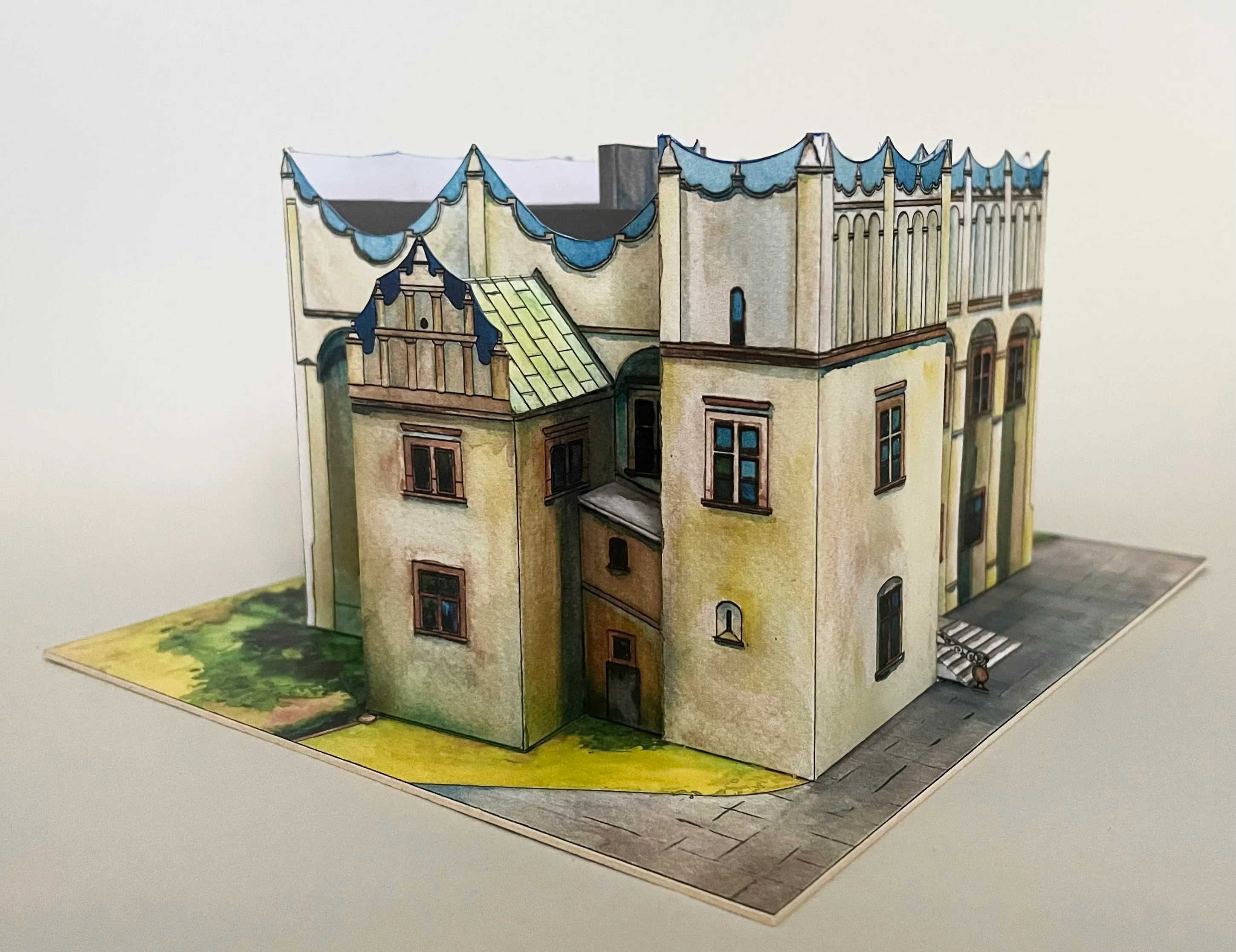 Dvor krakovskej kapituly v Pabianiciach